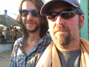 Cristiano de Fabritiis of OU and B Dahlia at Joshua Tree Music Festival